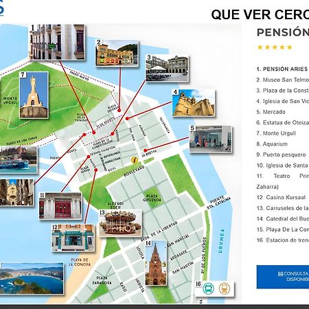 Pension Aries San Sebastian Exterior photo