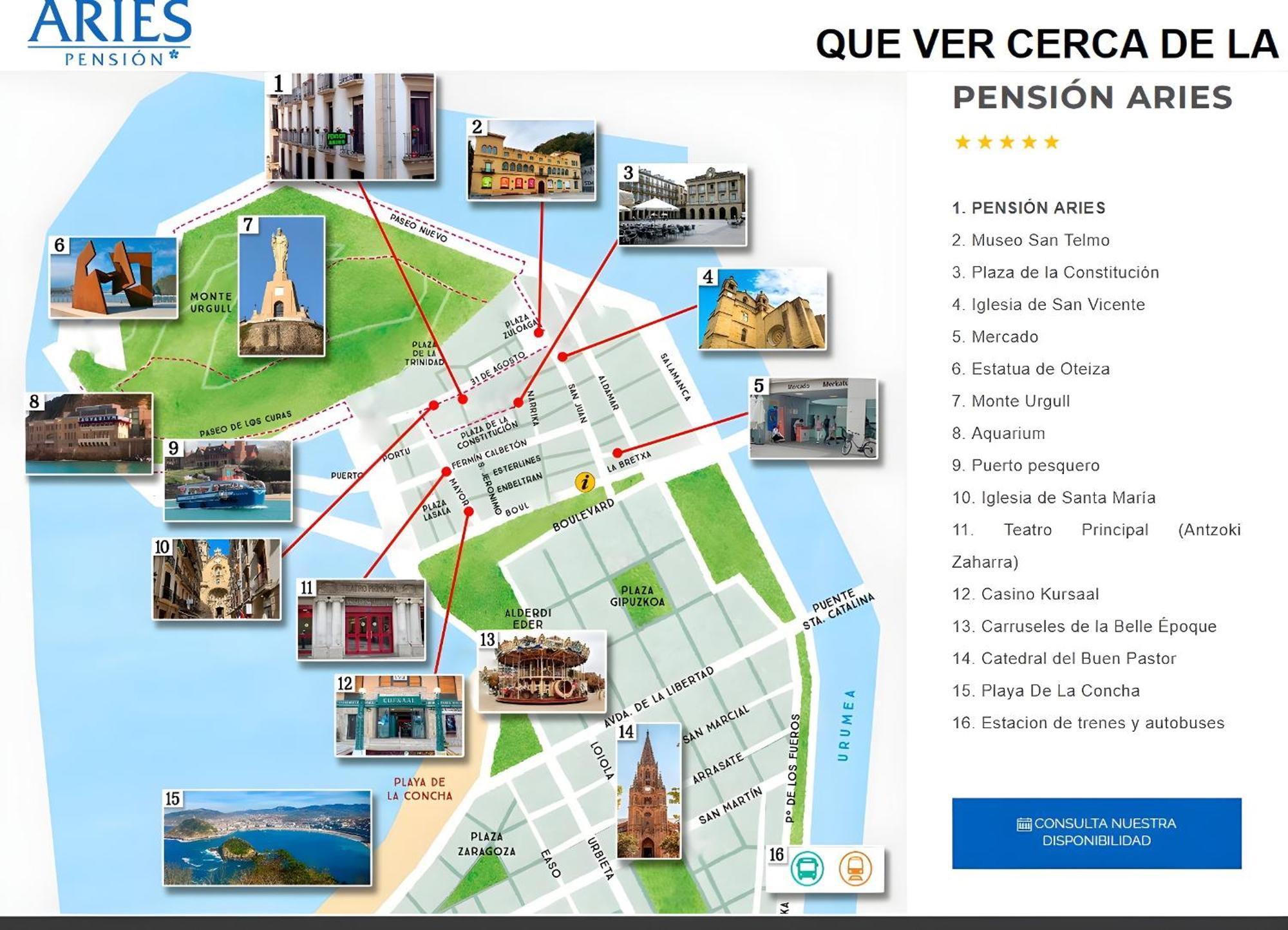 Pension Aries San Sebastian Exterior photo